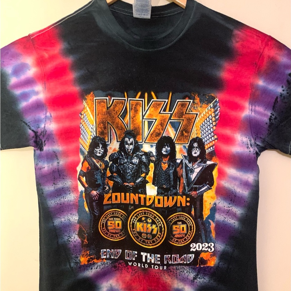 KISS Kids Tie-Dye Tour T-Shirt